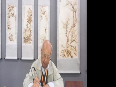 訪安徽“火筆畫”傳承人：鐵火繪丹青
