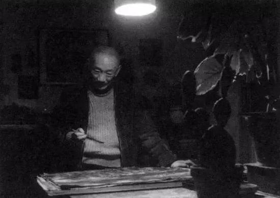 ▲1963年，林風眠在上海