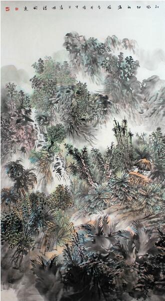 灼灼其華 海島野逸 ——成功書畫網(wǎng)（微）拍第九十六期拍賣楊彬山水畫作賞析