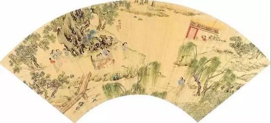 柳如是《早春園戲》