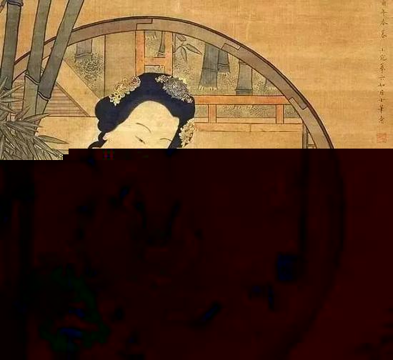 董小宛《仿六如居士筆意》局部