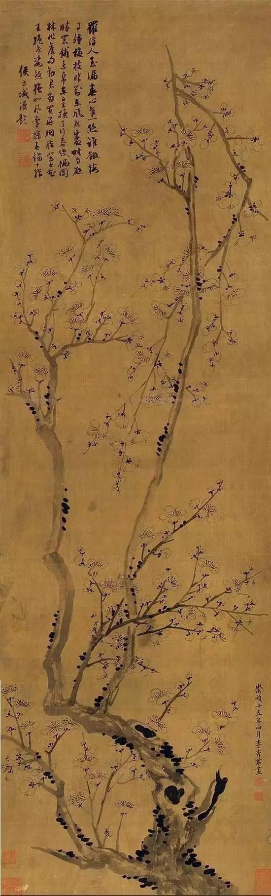 李香君《迎春圖》