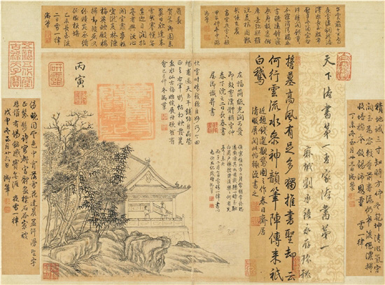 “題字皇帝”乾隆如何鑒賞書法