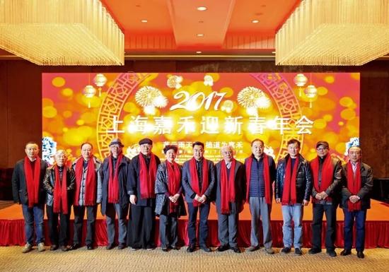 右起：萬壽、吳超、王小明、宋玉麟、陸亨、魏輝、劉蟾、程多多、韓寧寧、謝定琨、鄭竹三、任旭