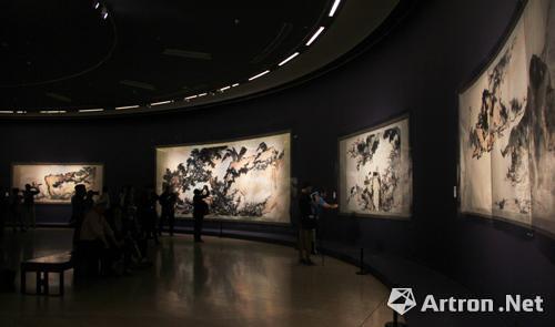 潘天壽誕辰120周年展覽現(xiàn)場(chǎng)