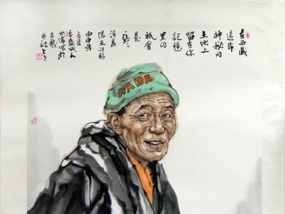王世偉人物畫首次上拍成功書畫網（微）拍
