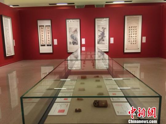 圖為展覽現場。　鐘欣 攝