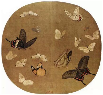 李安忠《晴春蝶戲圖》