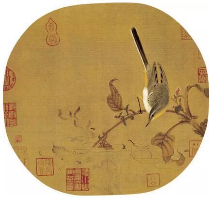 《紅蓼水禽圖》