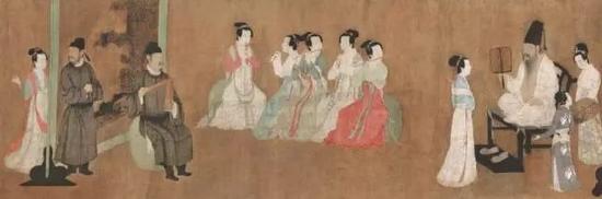 《韓熙載夜宴圖》第四段