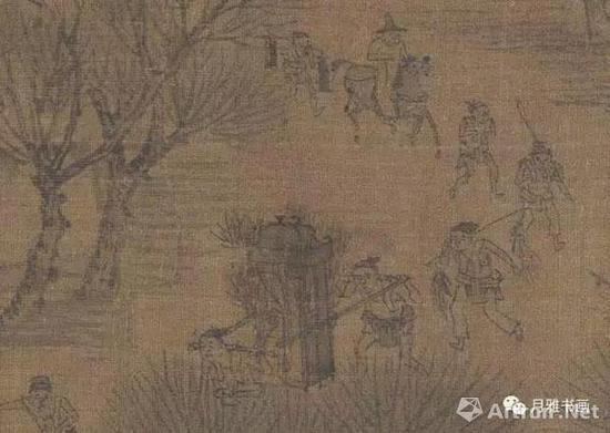 宋本《清明上河圖》：踏青（圖3）
