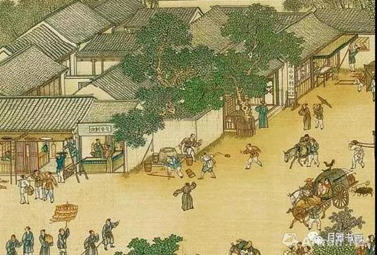 明本《清明上河圖》中的肢體沖突（圖8）