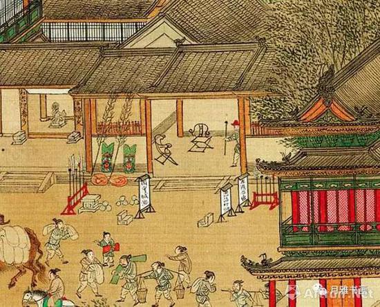 明本《清明上河圖》：城內第一家是城防機構（圖11）