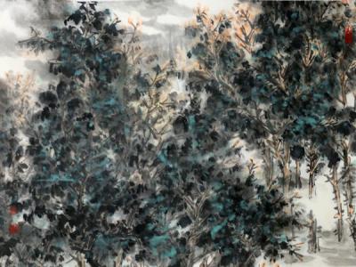 蒼潤隴原春——段新明山水作品入選戊戌成功美術館館藏作品春季線上聯展