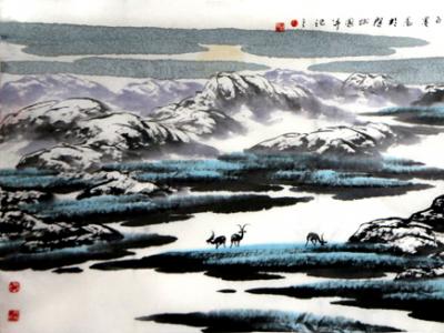 高原之魂——成功美術(shù)館全國書畫名家精品力作參加2018寧夏收藏博覽會白墨作品“線上預(yù)展”賞析