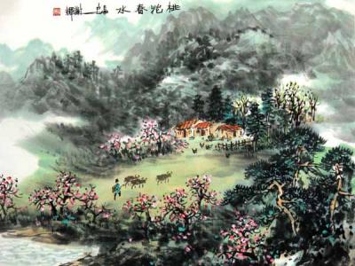 謝輝畫作入展“沐盛世春風 賞時代丹青-——戊戌成功美術館館藏作品春季線上聯展”