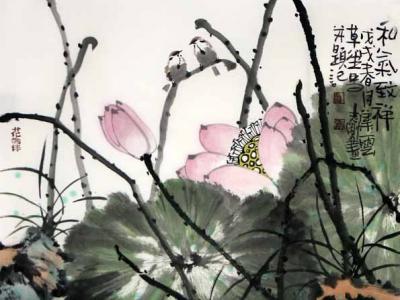 筆墨靈動 生趣盎然——馬志剛畫作參展“成功美術館名家書畫全國巡展”石家莊展