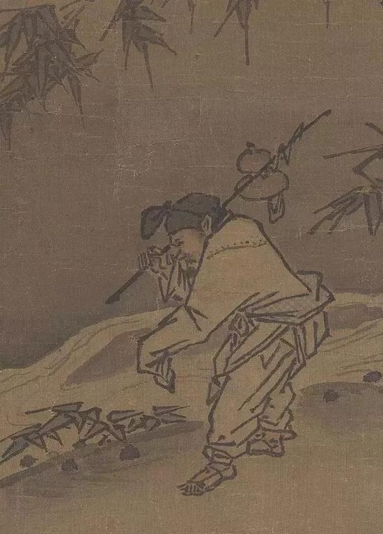《踏歌圖》中的 4 位老農(nóng)