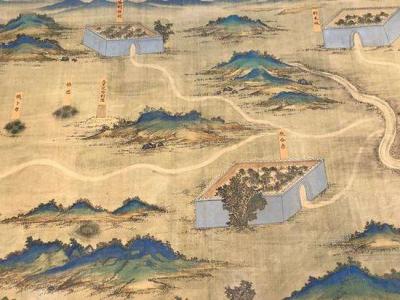 《絲路山水地圖》復(fù)制品入藏青海省博物館