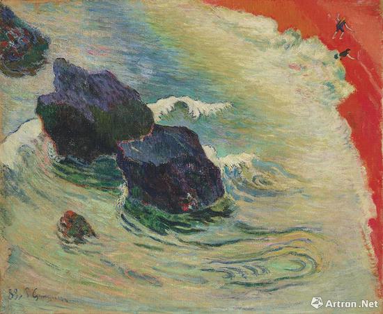 保羅·高更（1848-1903） 《海浪》 1888年8月至10月作 3518.75萬美元