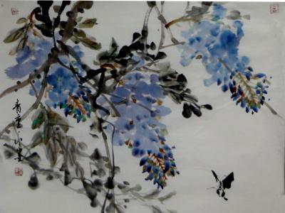 青年畫家賈青重參展2018中國?蘭州成功當(dāng)代名家書畫（春之韻）博覽會作品“線上預(yù)展”賞析