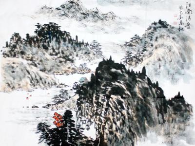 成功美術館全國書畫名家精品力作參加2018寧夏收藏博覽會劉萬秋作品“線上預展”賞析