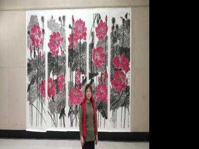 成功美術館全國書畫名家精品力作參加2018寧夏收藏博覽會陳昭作品 “線上預展”賞析