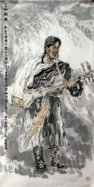 成功美術館全國書畫名家精品力作參加2018寧夏收藏博覽會孫培增作品賞析