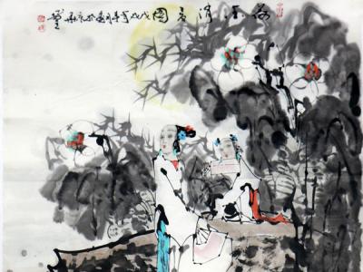 風骨神韻入畫來——王樹立佳作亮相“2018鄂爾多斯藝術品收藏博覽會?成功美術館名家精品展”
