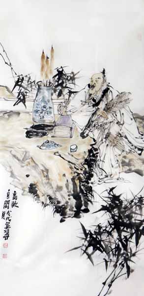 郭英華人物佳作將亮相“2018首屆文化藝術品（銀川）博覽會成功美術館名家精品展”