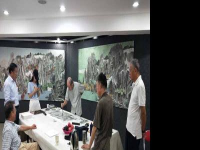 山水畫家齊言“畫家日”活動在蘭州成功美術(shù)館圓滿落幕