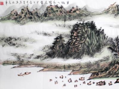 王本杰山水畫將亮相“第七屆濰坊秋季茶博會暨山東中秋文化博覽會成功美術(shù)館名家精品展”