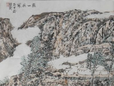 筆墨密實 燕山情深——“丹青秋韻 喜迎國慶?戊戌成功美術館館藏山水名家線上回顧展”趙衛作品賞析
