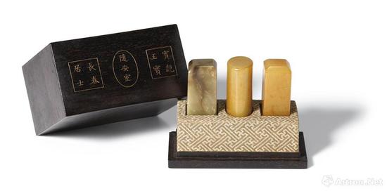 清雍正（印璽） 清乾隆（蓋盒）