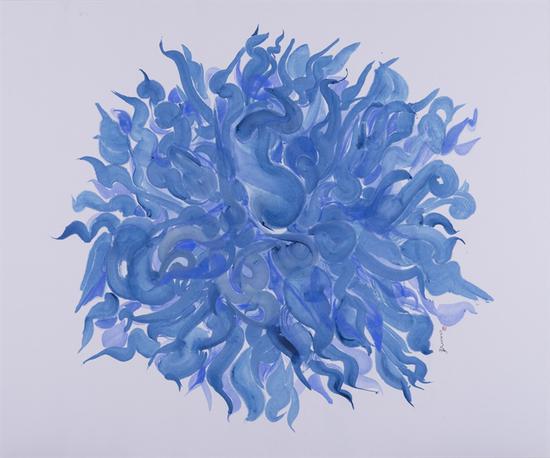 12。徐勇民《青銅時代》中國畫168cm×139cm 2010年 湖北美術館藏