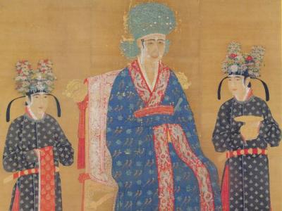 最近這張刷爆網絡的圖在臺北故宮博物院展出