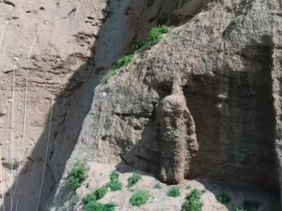 甘肅天梯山石殘像或為漢地最早石窟造像