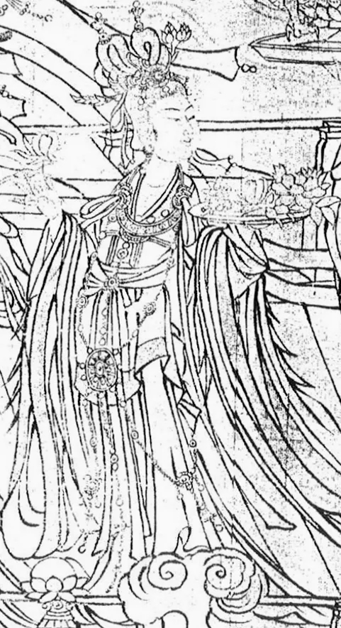 宋武宗元《朝元仙仗圖》局部