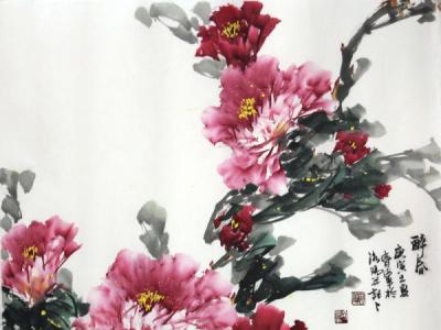 齊海軍畫作亮相“2018年北京國際文化產業創意博覽會?成功美術館名家精品展”