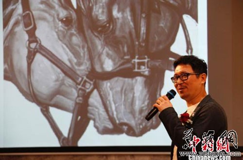 “榮光與奮進”主題畫展亮相多倫多
