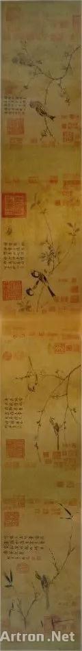 趙佶《四禽圖卷》