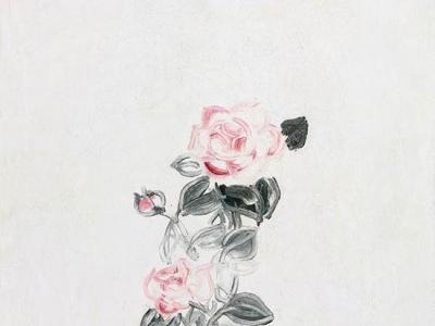 常玉《白瓷瓶中的粉紅玫瑰》1932萬元成交