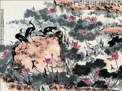 “紀念李苦禪誕辰120周年藝術展”在國家博物館開幕