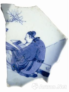 瓷畫：讀書是天下第一美事