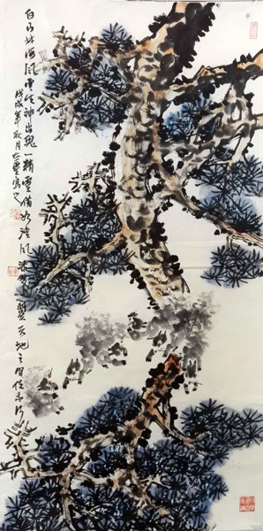張志靈國畫佳作亮相“第二屆天津文博會?館藏名家精品展”