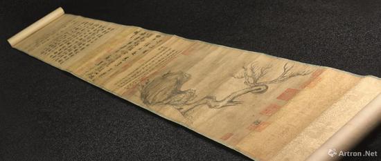 4.636億港元 蘇軾傳世之作《木石圖》成交