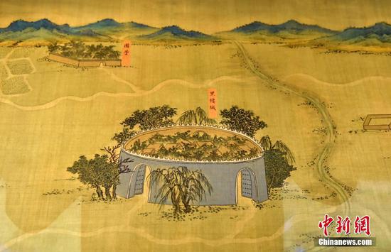 明朝宮廷畫絲路山水地圖首次公開展出