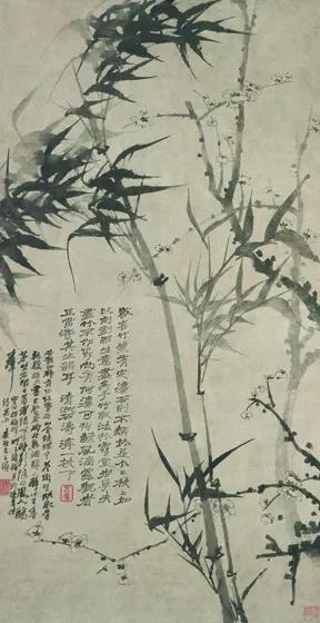 石濤 靈谷探幽圖 清代 南京博物院藏