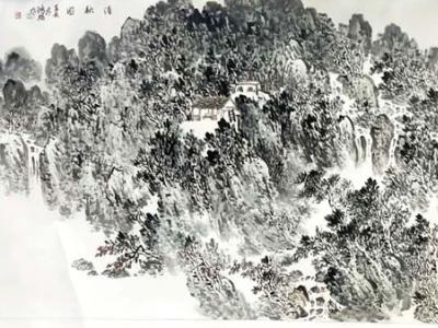 綺線嵯峨狀河山——孫鴻駿先生參展 “成功美術館2019?名家書畫全國巡展”沈陽展覽作品賞析