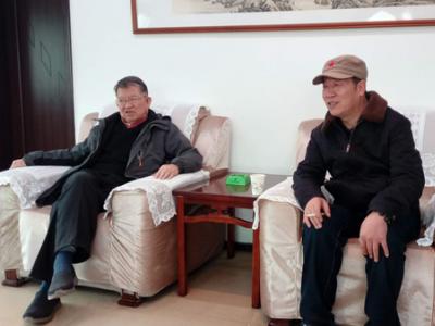 北京敦煌中國畫院院長陳龍先生做客蘭州成功美術館